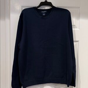 Brooks Brothers Navy Crewneck Sweater